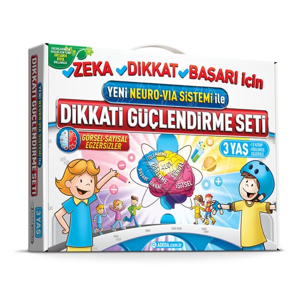 Dikkati Güçlendirme Seti  Anasınıfı – 3 Yaş Neuro-Via-zoom-