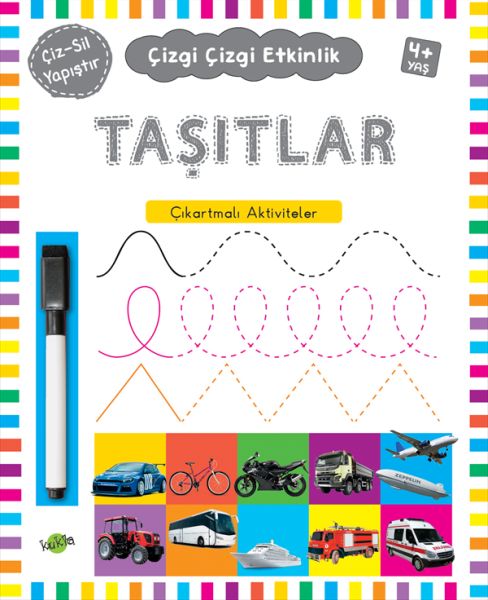 Çizgi Çizgi Etkinlik - Taşıtlar (4+ Yaş)-zoom-