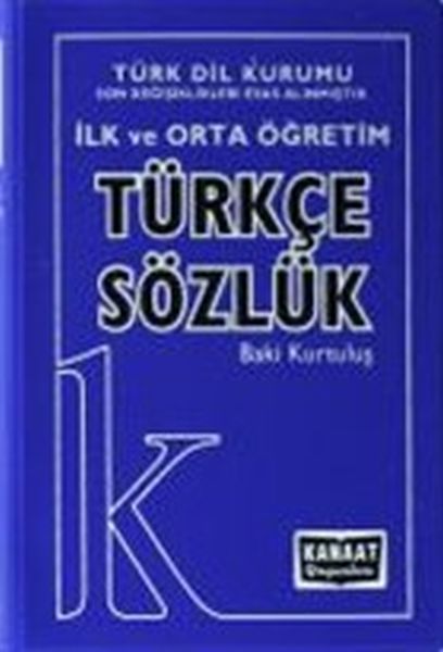 Kanaat İlk ve Orta Öğretim Türkçe Sözlük-zoom-
