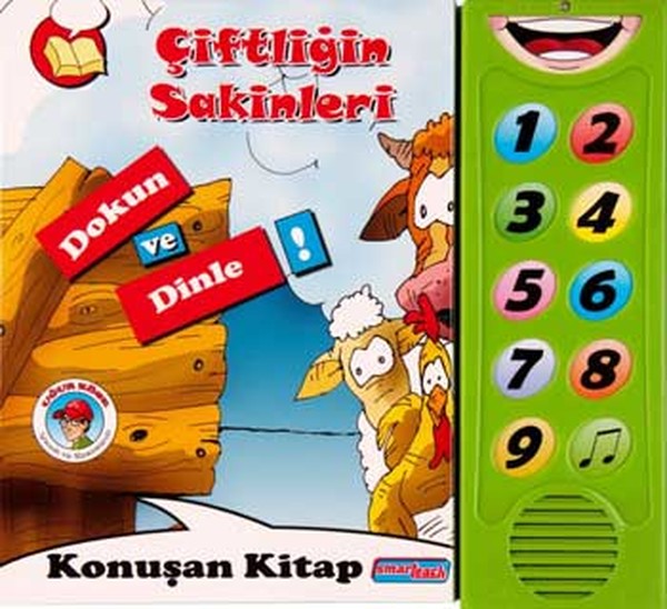 Çiftliğin Sakinleri  Dokun ve Dinle Konuşan Kitap-zoom-