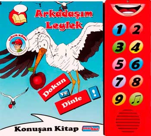 Arkadaşım Leylek  Dokun ve Dinle Konuşan Kitap-zoom-