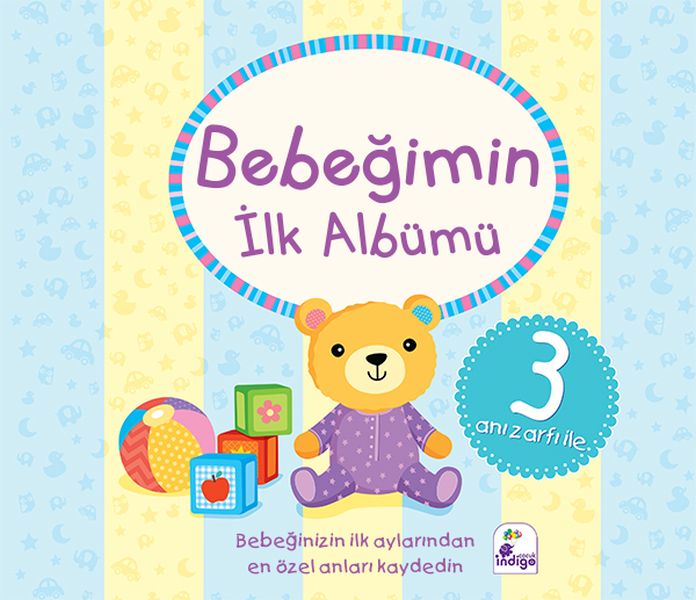 Bebeğimin İlk Albümü (3 Anı Zarfı ile)-zoom-