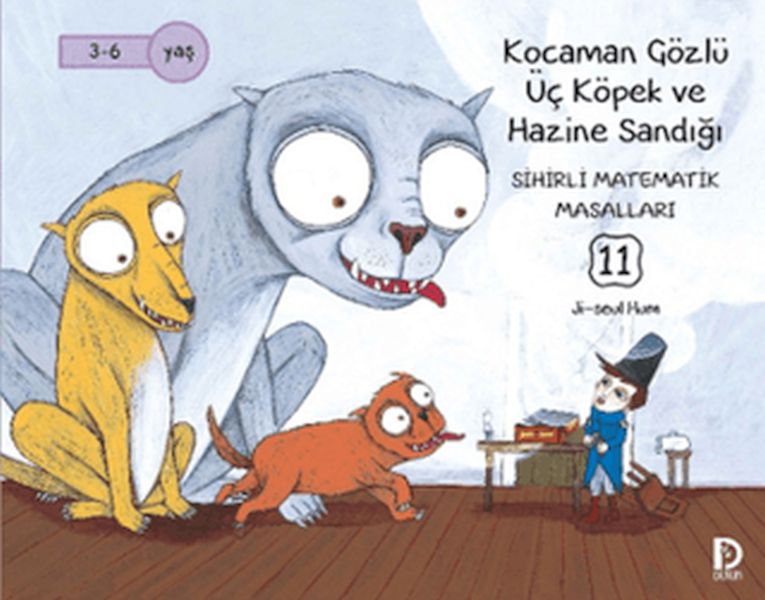 Kocaman Gözlü Üç Köpek Ve Hazine-zoom-