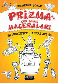 Prizma'nın Çok Şekil Maceraları 1 - Muhteşem Safari Avı (Ciltli)