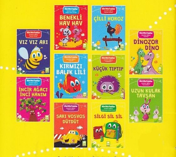 Mini Mini Fabllar Dizisi (10 Kitap Takım)-zoom-