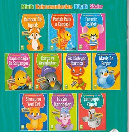 Minik Kahramanlardan Büyük Sözler Serisi (10 Kitap Takım)-zoom-