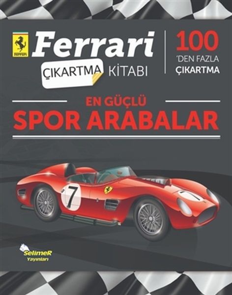 En Güçlü Spor Arabalar - Ferrari Çıkartma Kitabı-zoom-