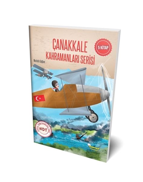 Çanakkale Kahramanları Seti - 5 Kitap Takım-zoom-