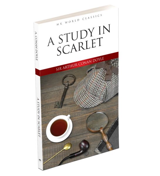 A Study İn Scarlet - İngilizce Klasik Roman-zoom-