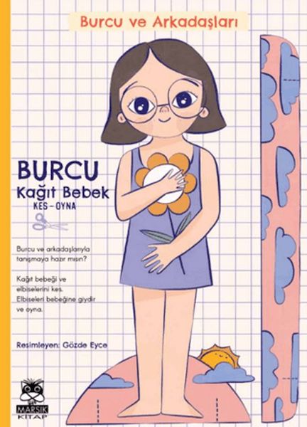 Burcu ve Arkadaşları - Burcu Kağıt Bebek (Kes - Oyna)-zoom-