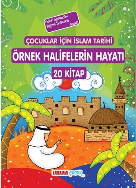 Çocuklar İçin İslam Tarihi Örnek Halifelerin Hayatı - 20 Kitap Takım-zoom-