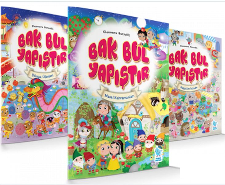 Bak Bul Yapıştır (3 Kitap)-zoom-
