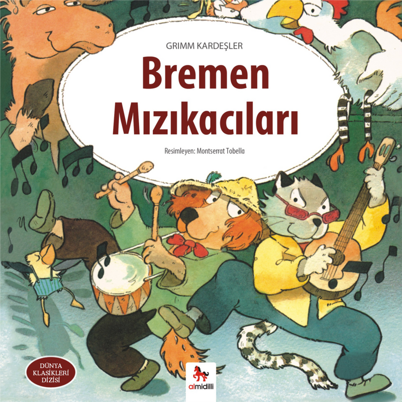 Dünya Klasikleri Dizisi - Bremen Mızıkacıla-zoom-