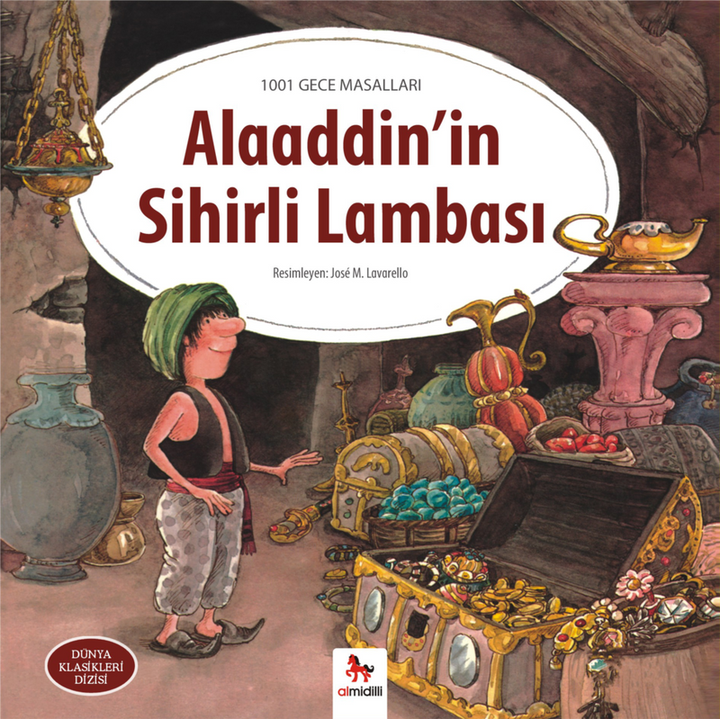 Dünya Klasikler Dizisi - Alaaddin'in Sihirli Lambası-zoom-