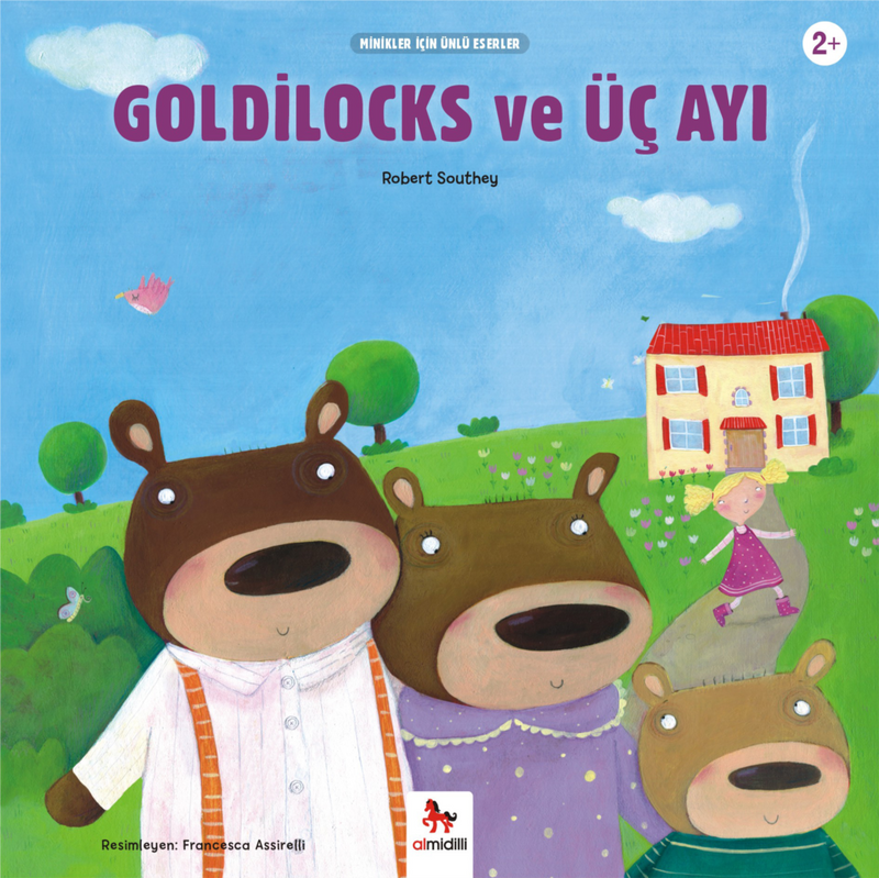 Goldilocks ve Üç Ayı - Minikler İçin Ünlü Eserler-zoom-