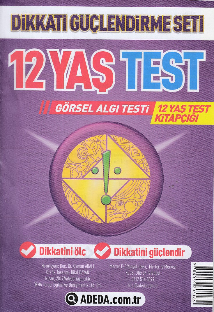 Dikkati Güçlendirme Seti 12 Yaş Test-zoom-