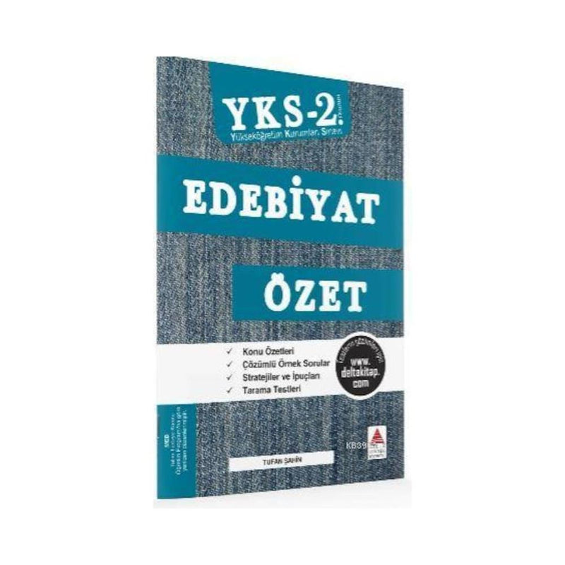 Delta Kültür YKS 2. Oturum Edebiyat Özet-zoom-