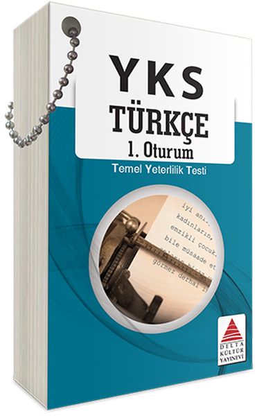 Delta Kültür YKS 1. Oturum Türkçe Kartları (TYT)-zoom-