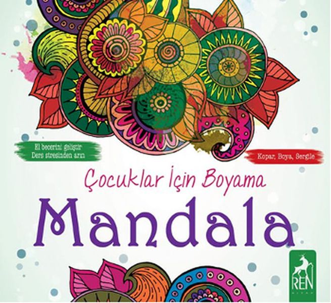 Çocuklar İçin Boyama - Mandala-zoom-