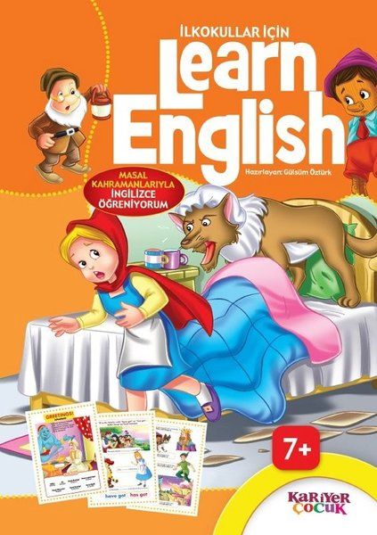 İlkokullar İçin Learn English - Turuncu-zoom-