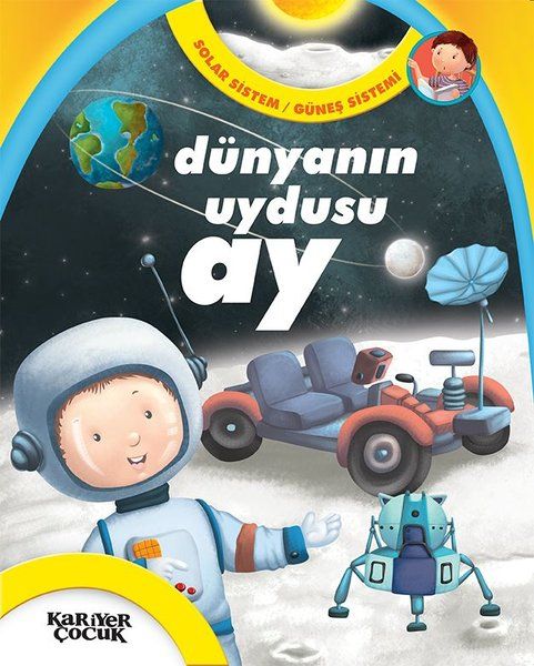 Dünyanın Uydusu Ay - Solar Sistem / Güneş Sistemi-zoom-