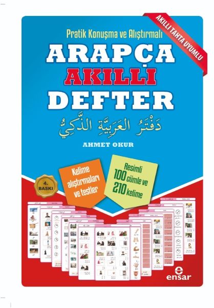 Pratik Konuşma ve Alıştırmalı Arapça Akıllı Defter-zoom-