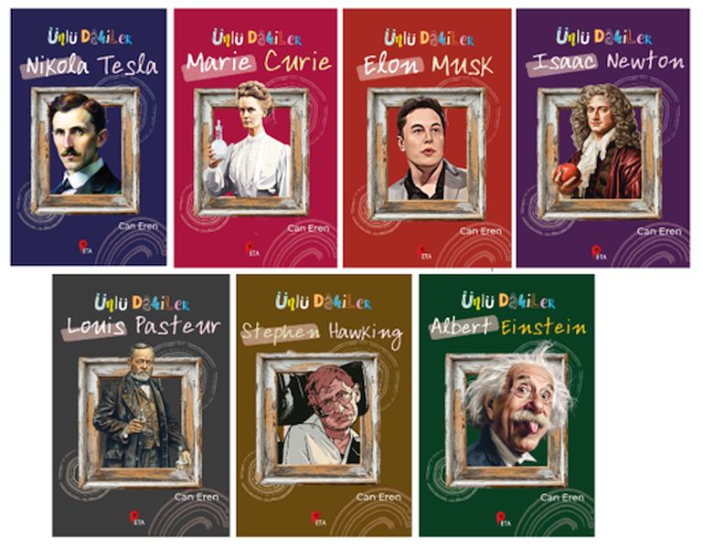 Ünlü Dahiler Seti 7 Kitap