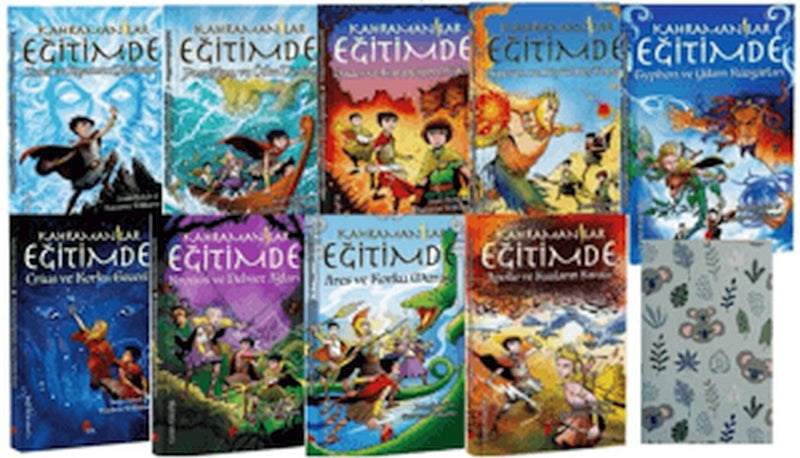 Kahramanlar Eğitimde Seti (9 Kitap - Defter Hediyesi)-zoom-