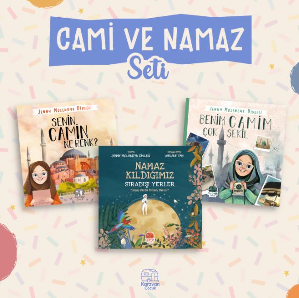 Cami ve Namaz Seti (3 Kitap)-zoom-