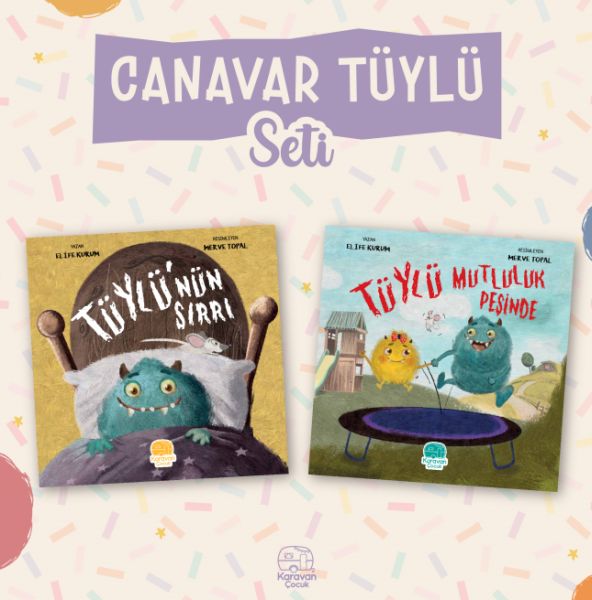 Canavar Tüylü Seti (2 Kitap)-zoom-