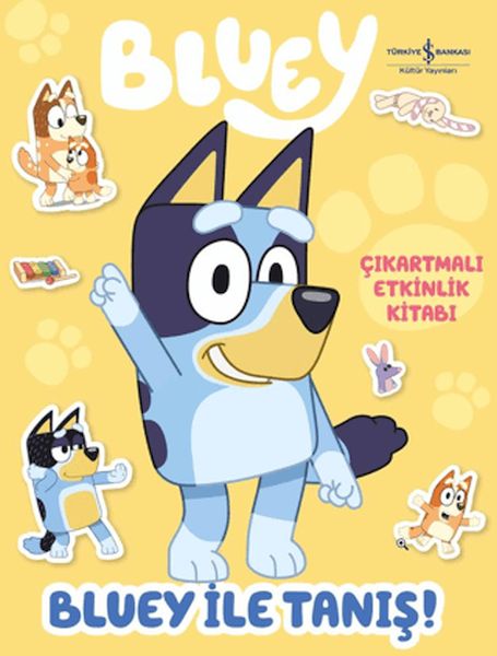 Bluey İle Tanış - Çıkartmalı Etkinlik Kitabı