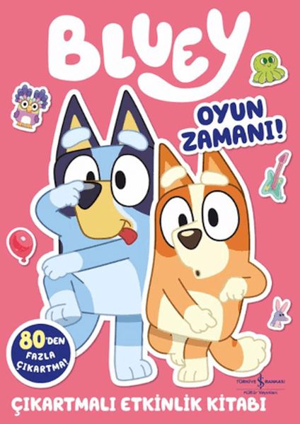 Bluey - Oyun Zamanı (Çıkartmalı Etkinlik Kitabı)-zoom-