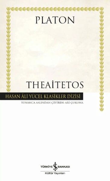 Theaitetos - Hasan Ali Yücel Klasikleri Ciltli-zoom-