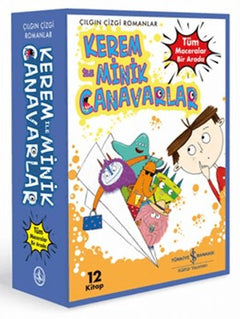 Kerem ile Minik Canavarlar - Tüm Maceralar Bir Arada (12 Kitap)
