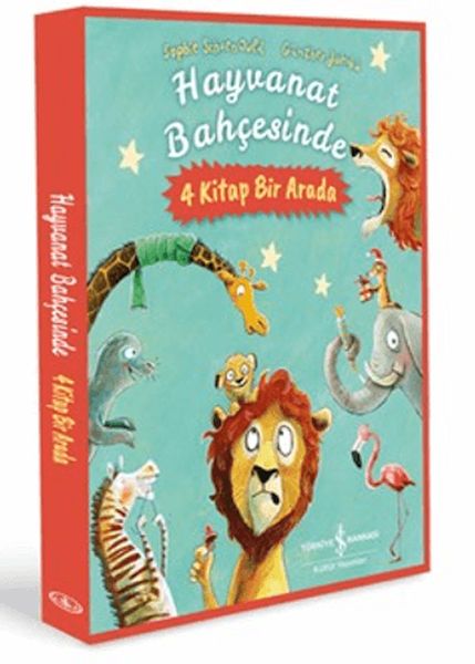 Hayvanat Bahçesinde - 4 Kitap Bir Arada-zoom-