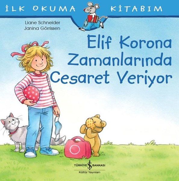 Elif Korona Zamanlarında Cesaret Veriyor - İlk Okuma Kitabım-zoom-