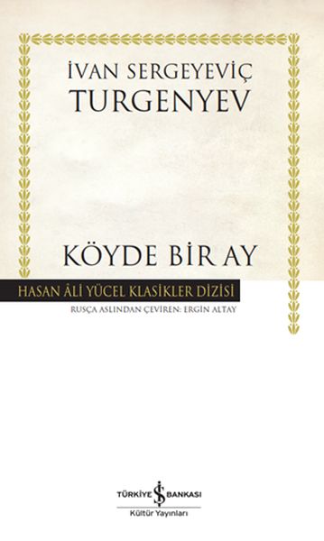 Köyde Bir Ay - Hasan Ali Yücel Klasikleri (Ciltli)-zoom-