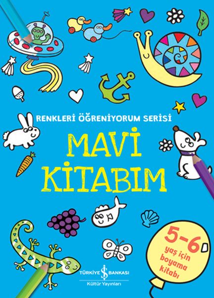 Mavi Kitabım - Renkleri Öğreniyorum Serisi-zoom-