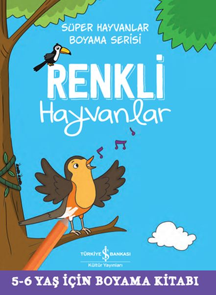Renkli Hayvanlar - Süper Hayvanlar Boyama Serisi-zoom-