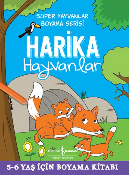 Harika Hayvanlar - Süper Hayvanlar Boyama Serisi-zoom-