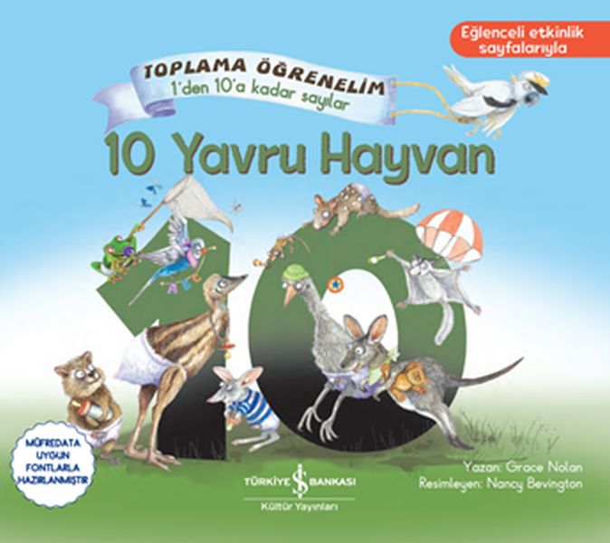 10 Yavru Hayvan - Toplama Öğrenelim 1'den 10'a Sayılar
