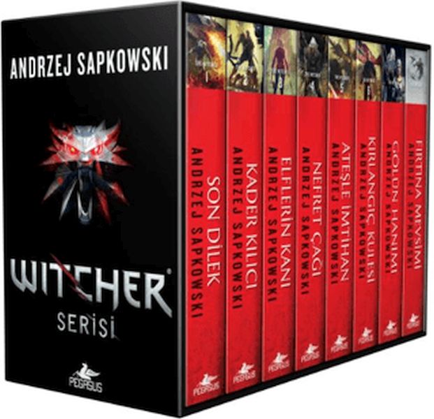 The Witcher Serisi Kutulu Özel Set (8 Kitap)-zoom-