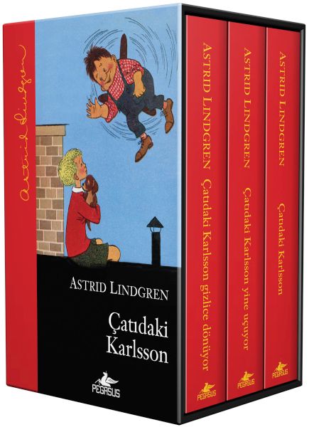 Çatıdaki Karlsson Serisi Kutulu Özel Set - (3 Kitap) – Ciltli-zoom-