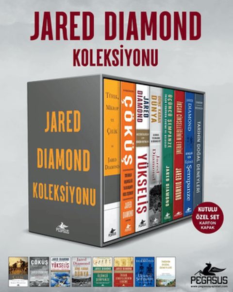 Jared Diamond Koleksiyonu Kutulu Özel Set (8 Kitap)-zoom-