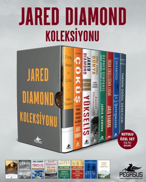 Jared Diamond Koleksiyonu Kutulu Özel Set (8 Kitap - Ciltli)-zoom-