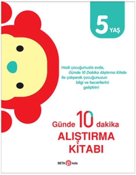 Günde 10 Dakika Alıştırma Kitabı 5 Yaş-zoom-