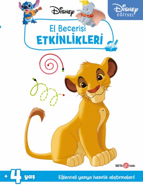 Disney Eğitsel Simba El Becerisi Etkinlikleri Yazıya Hazırlık-zoom-