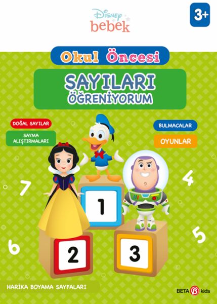 Disney Eğitsel Okul Öncesi Sayıları Öğreniyorum-zoom-