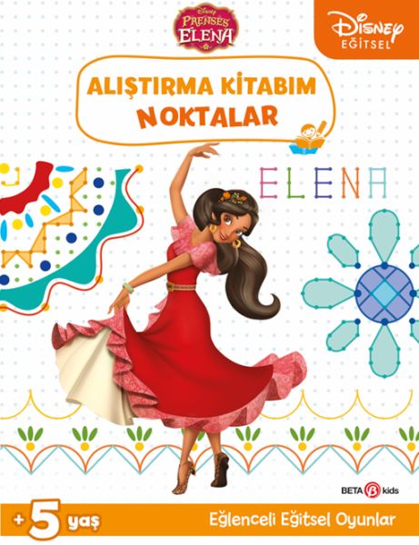 Disney Eğitsel Prenses Elena Alıştırma Kitabım Noktalar-zoom-