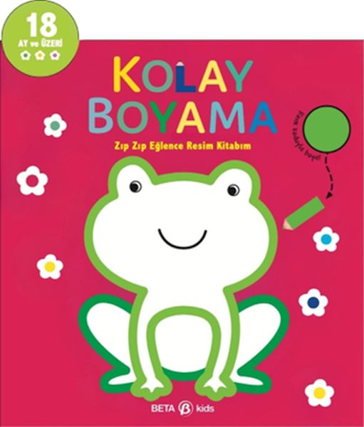 Kolay Boyama Zıp Zıp Eğlence Resim Kitabım-zoom-
